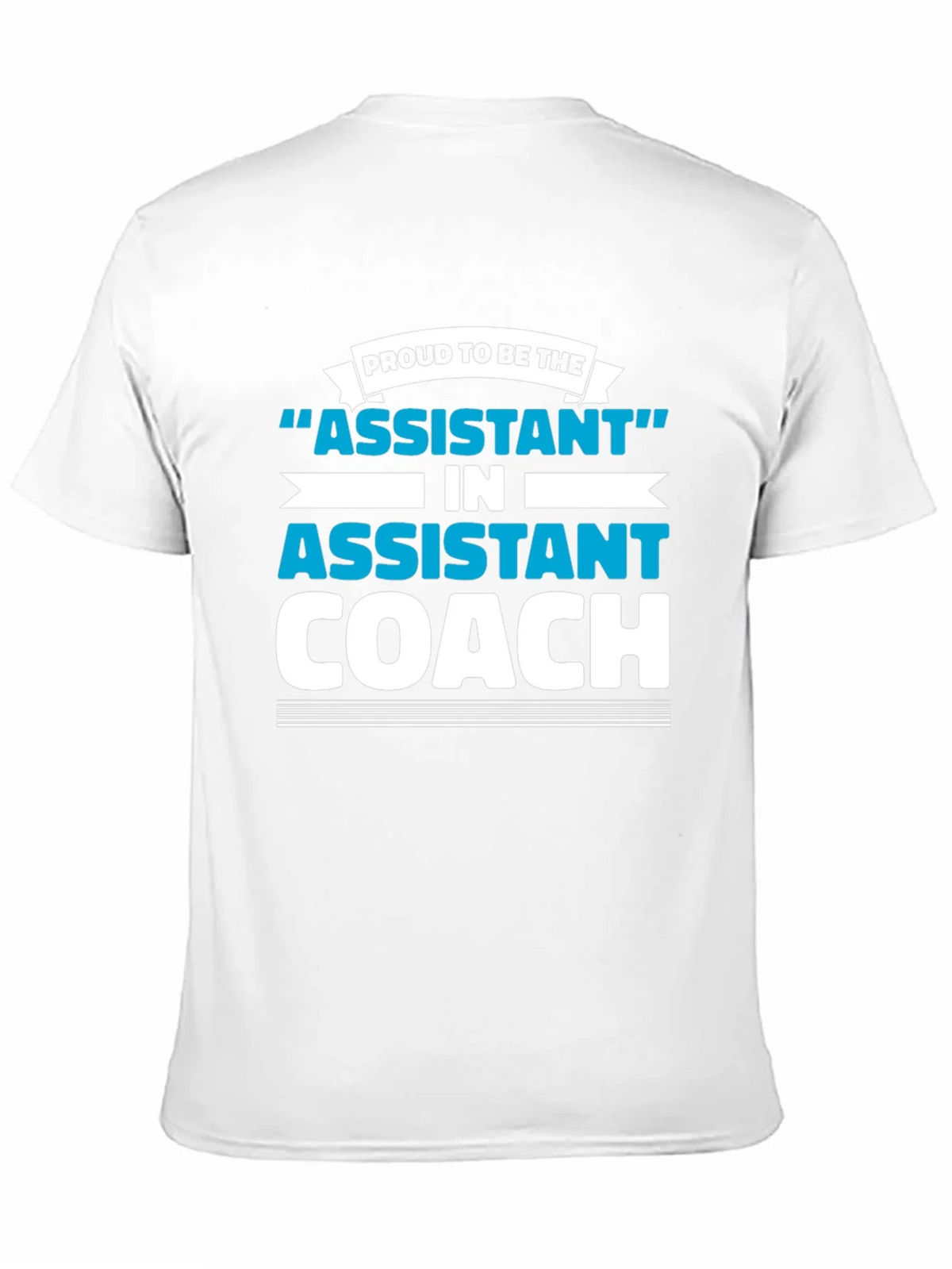 Proud Assistant Coach Graphic Tee - Black product image 10