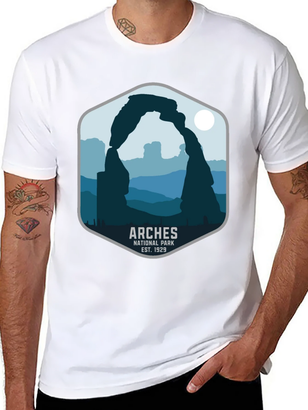 Arches National Park T-Shirt - Retro Graphic Tee product image 7