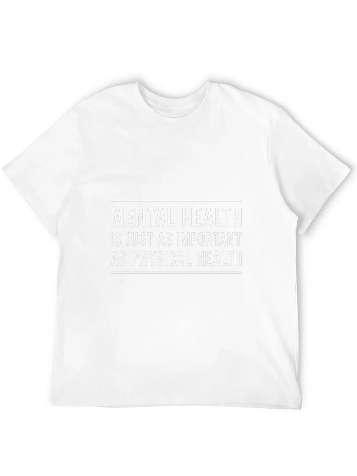 Mental Health Awareness Tee - Important As Physical product image 11