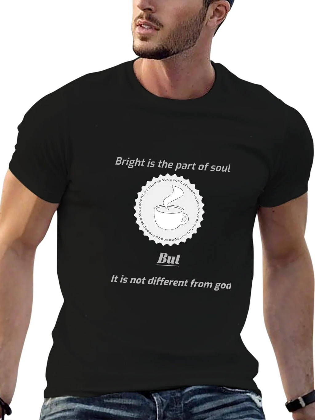 Soulful Brew Tee - Brightness & Divinity T-Shirt product image 6