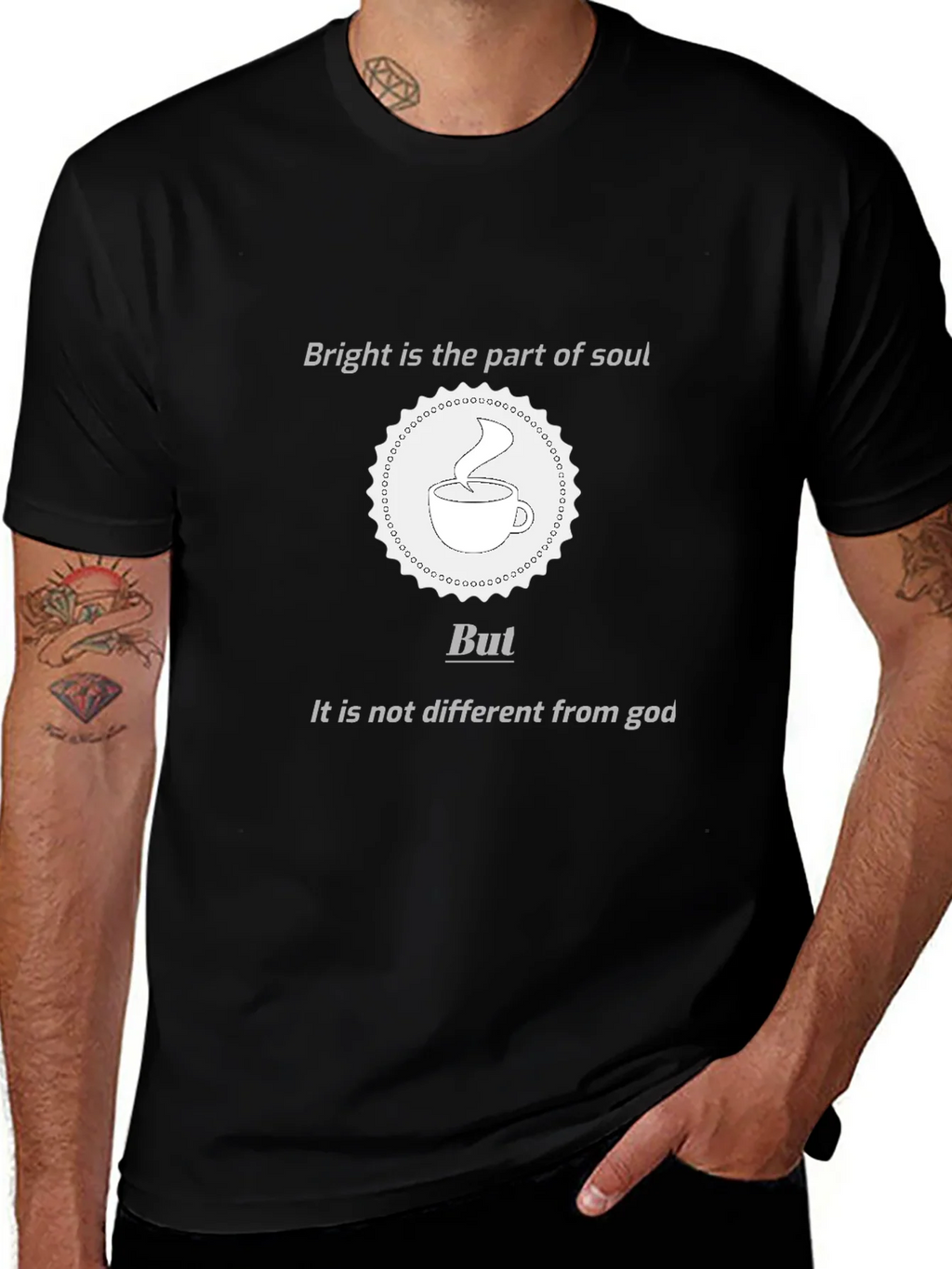 Soulful Brew Tee - Brightness & Divinity T-Shirt product image 1