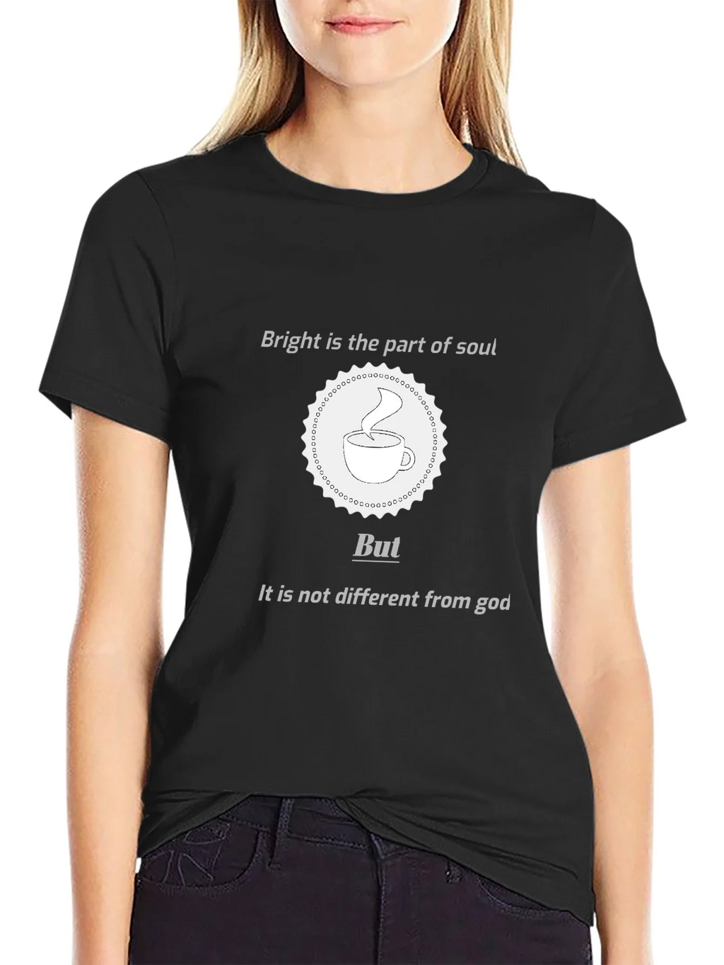 Soulful Brew Tee - Brightness & Divinity T-Shirt product image 2