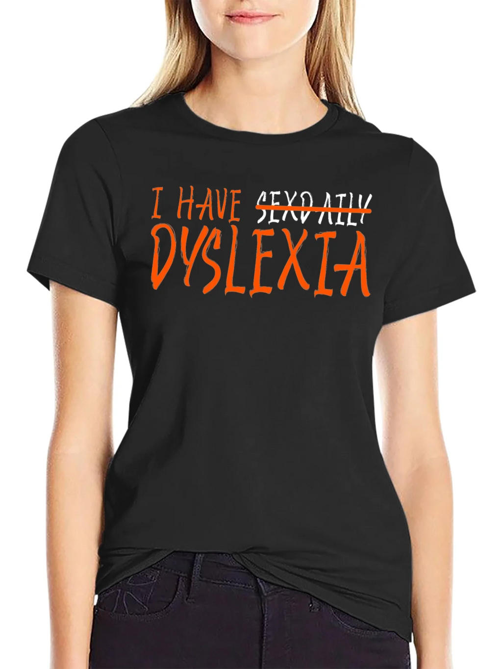 Dyslexia T-Shirt - Humor Novelty Graphic Tee product image 2