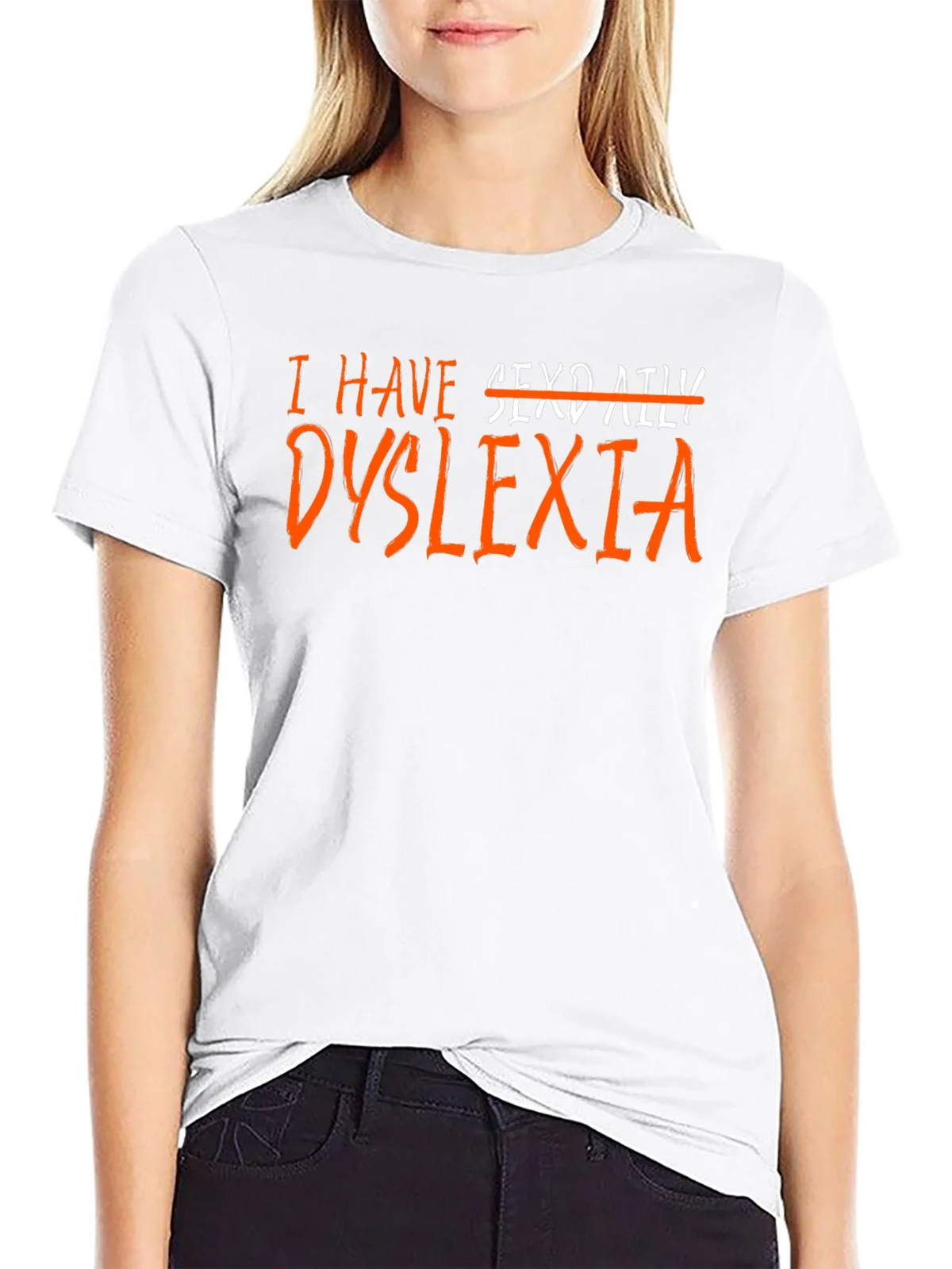 Dyslexia T-Shirt - Humor Novelty Graphic Tee product image 8