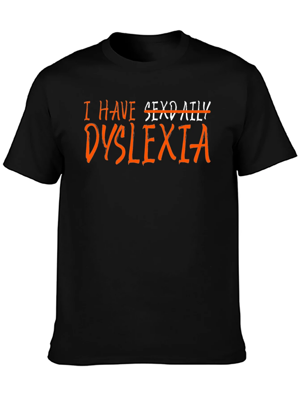 Dyslexia T-Shirt - Humor Novelty Graphic Tee product image 3