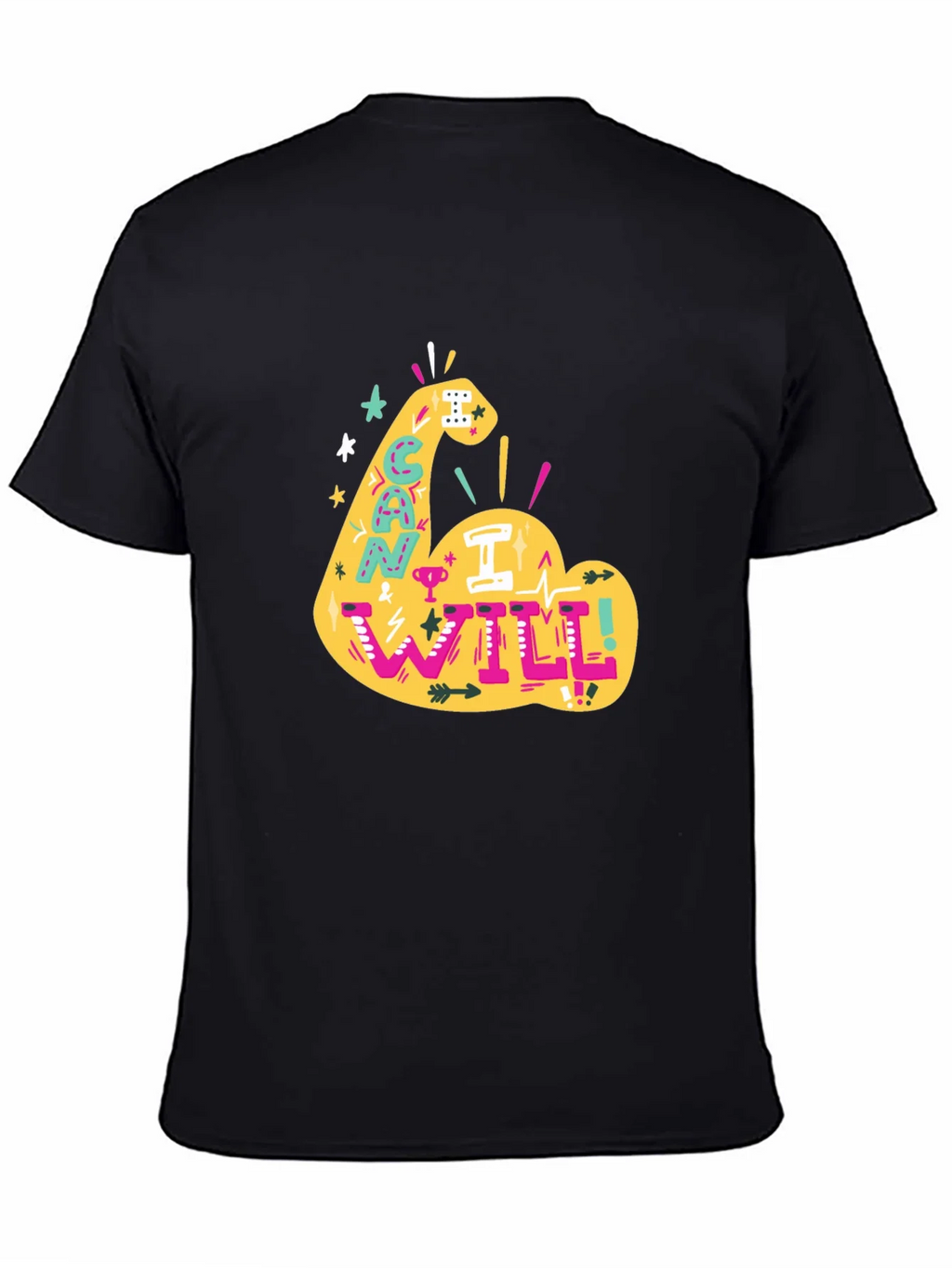Can I Will Arm Graphic T-Shirt product image 4