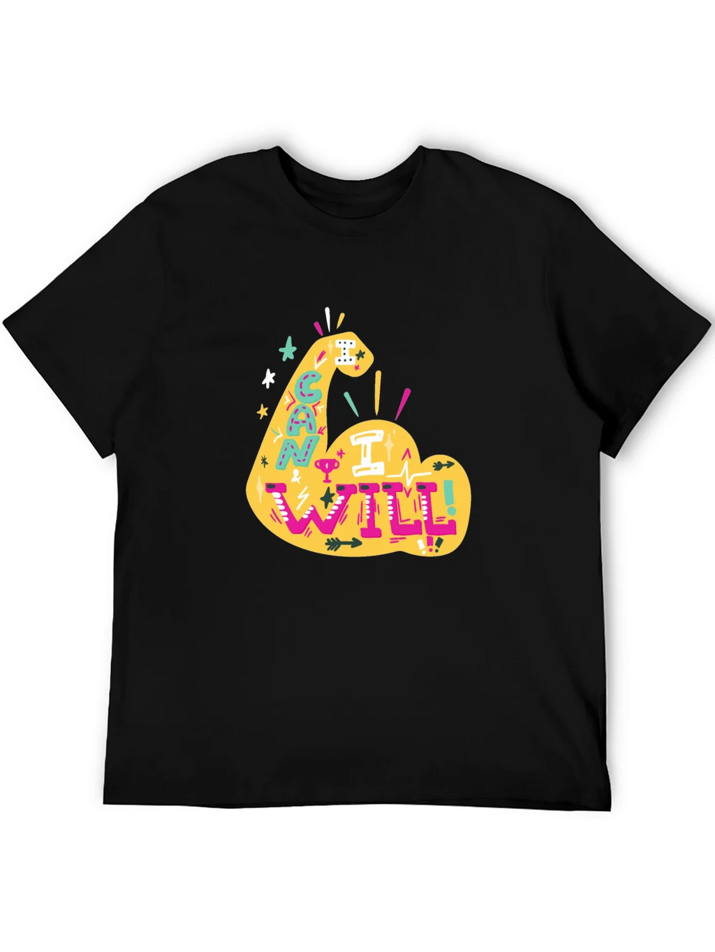 Can I Will Arm Graphic T-Shirt product image 5