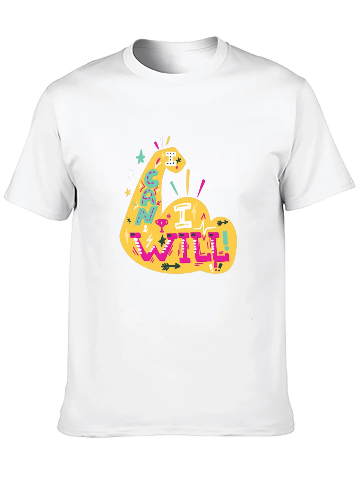 Can I Will Arm Graphic T-Shirt product image 9