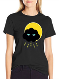 Storm Cloud Graphic T-Shirt - Black product image 1