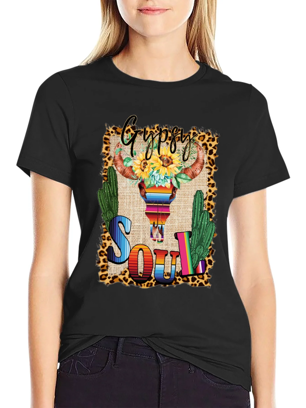 Gypsy Soul Graphic Tee - Southwestern Style product image 2