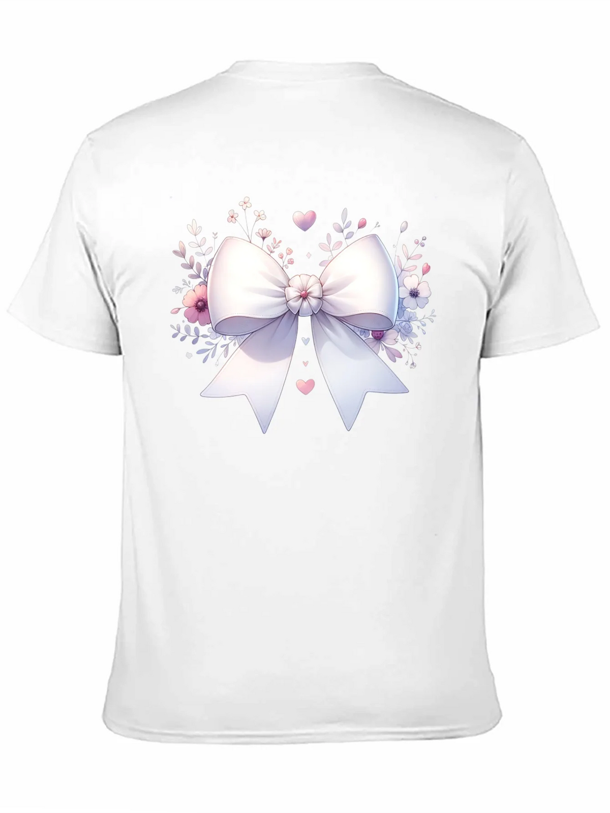 Bow & Floral Black T-Shirt product image 6