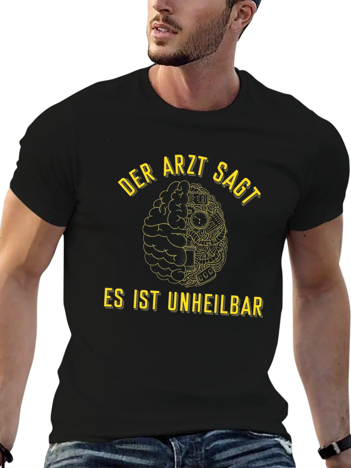 Der Arzt Sagt Brain T-Shirt product image 5