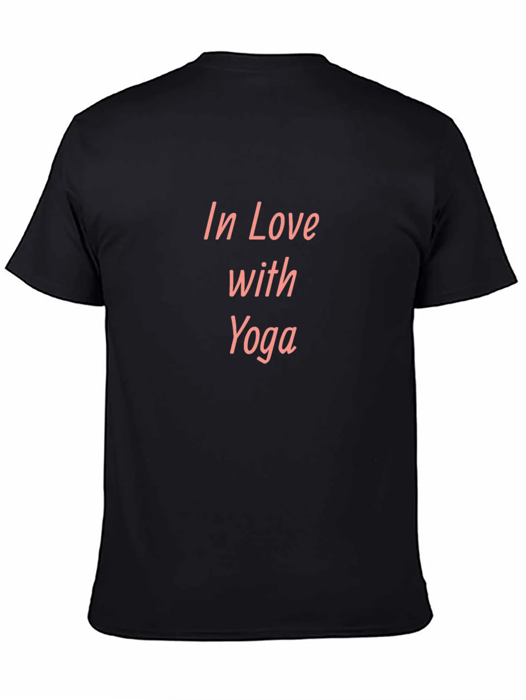 In Love With Yoga Black Tee Shirt product image 4
