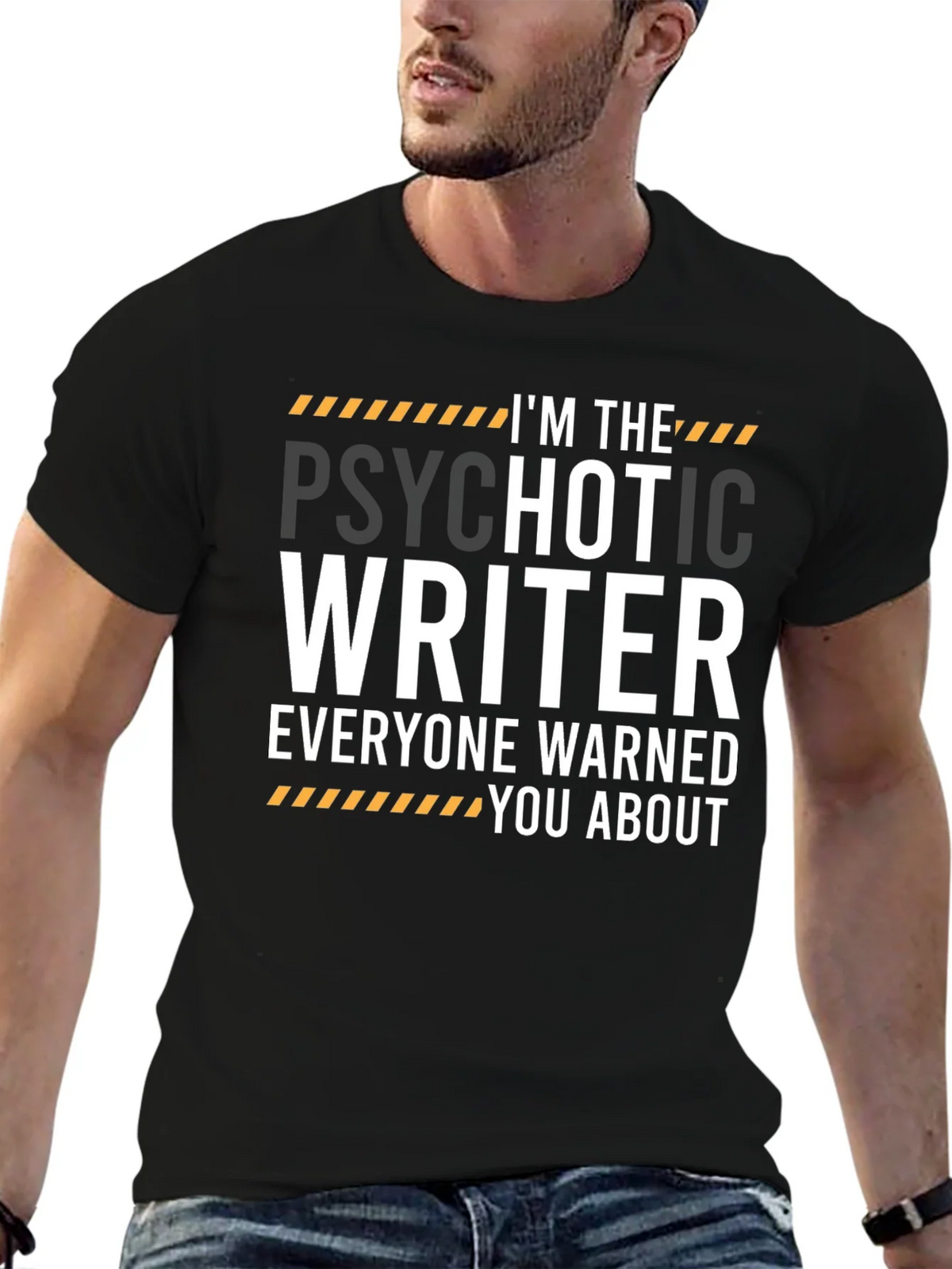 Psychotic Writer Graphic Tee - Funny Novelist Gift product image 4