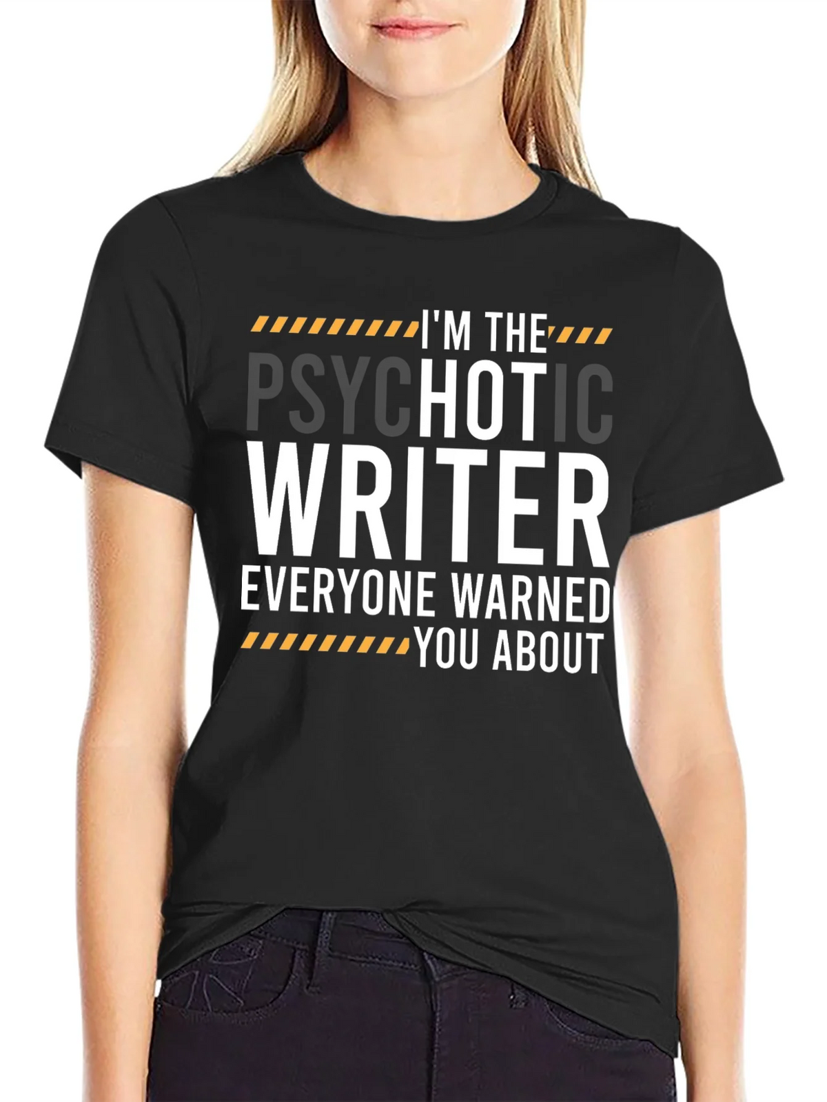 Psychotic Writer Graphic Tee - Funny Novelist Gift product image 2
