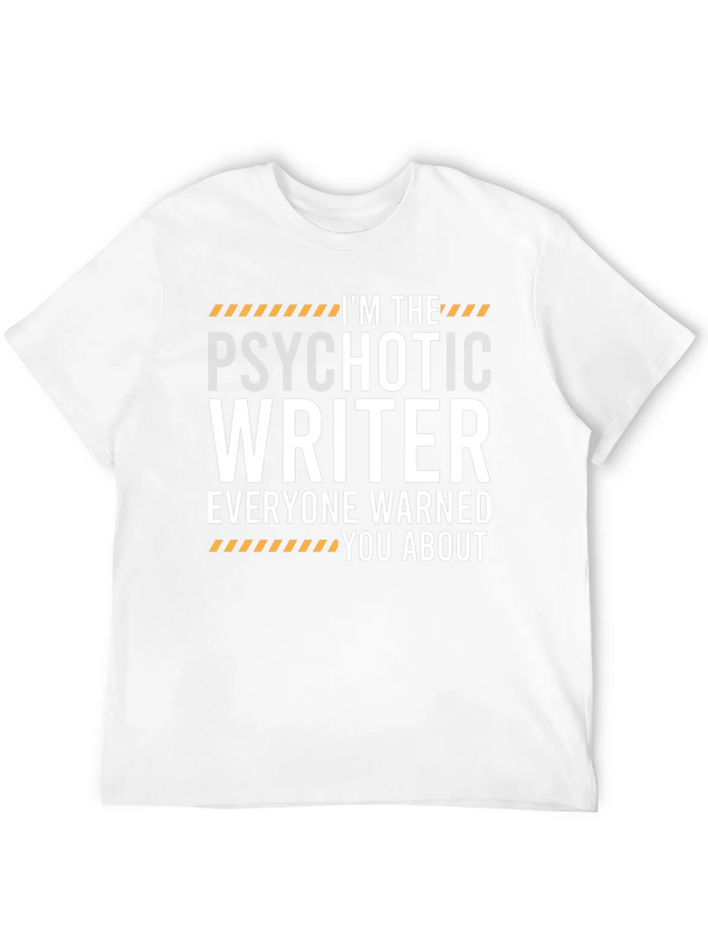 Psychotic Writer Graphic Tee - Funny Novelist Gift product image 6
