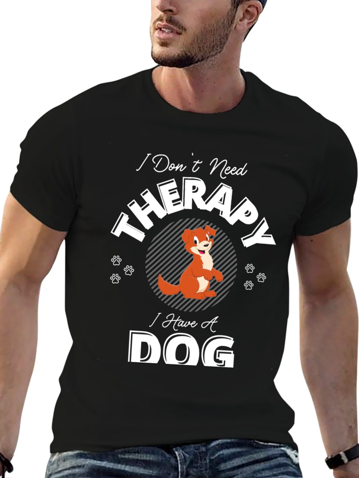 I Dont Need Therapy I Have A Dog T-Shirt product image 6