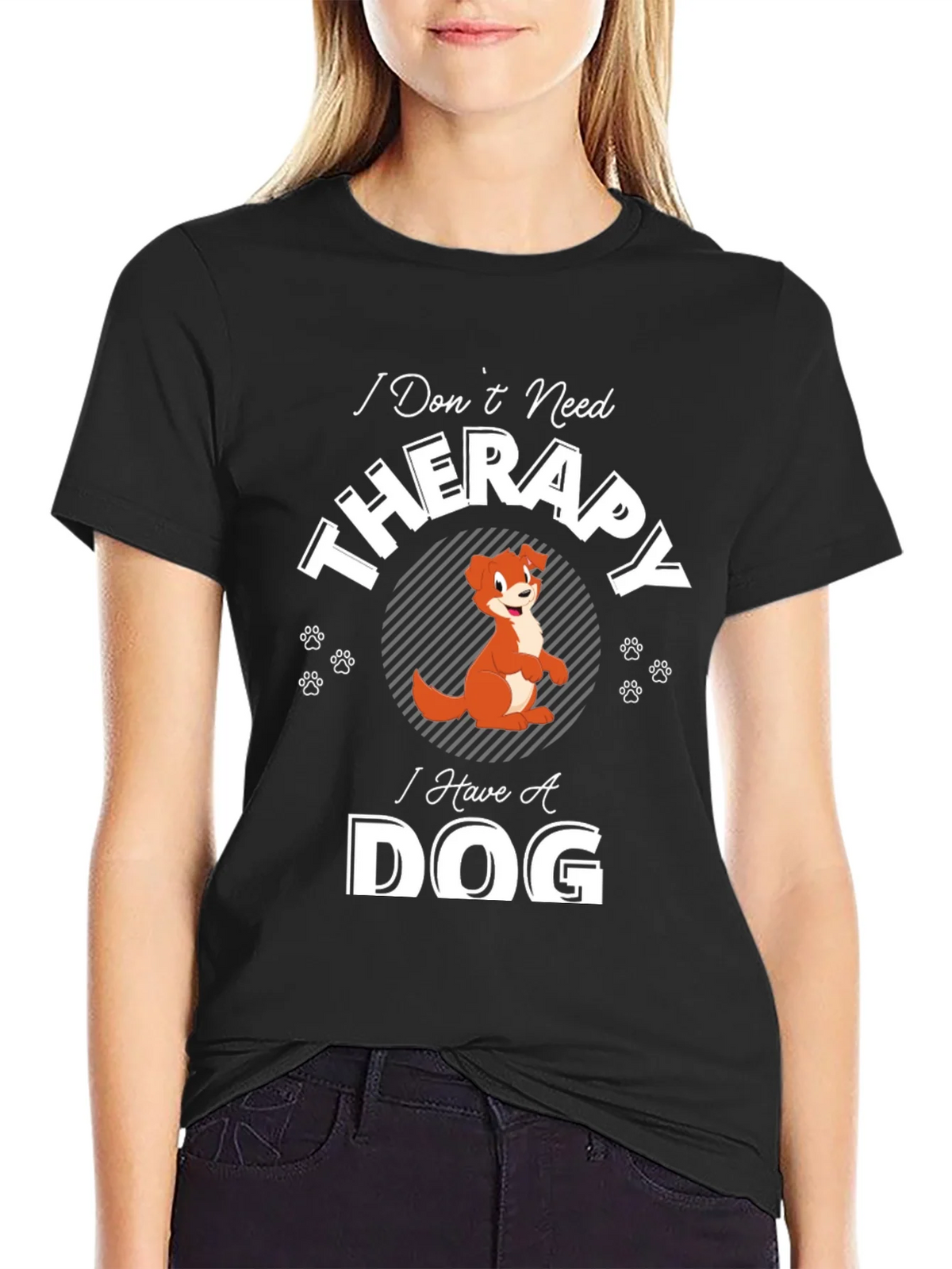 I Dont Need Therapy I Have A Dog T-Shirt product image 2