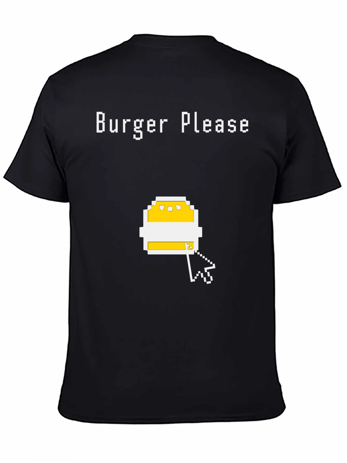 Burger Please Pixel Art Graphic T-Shirt product image 4