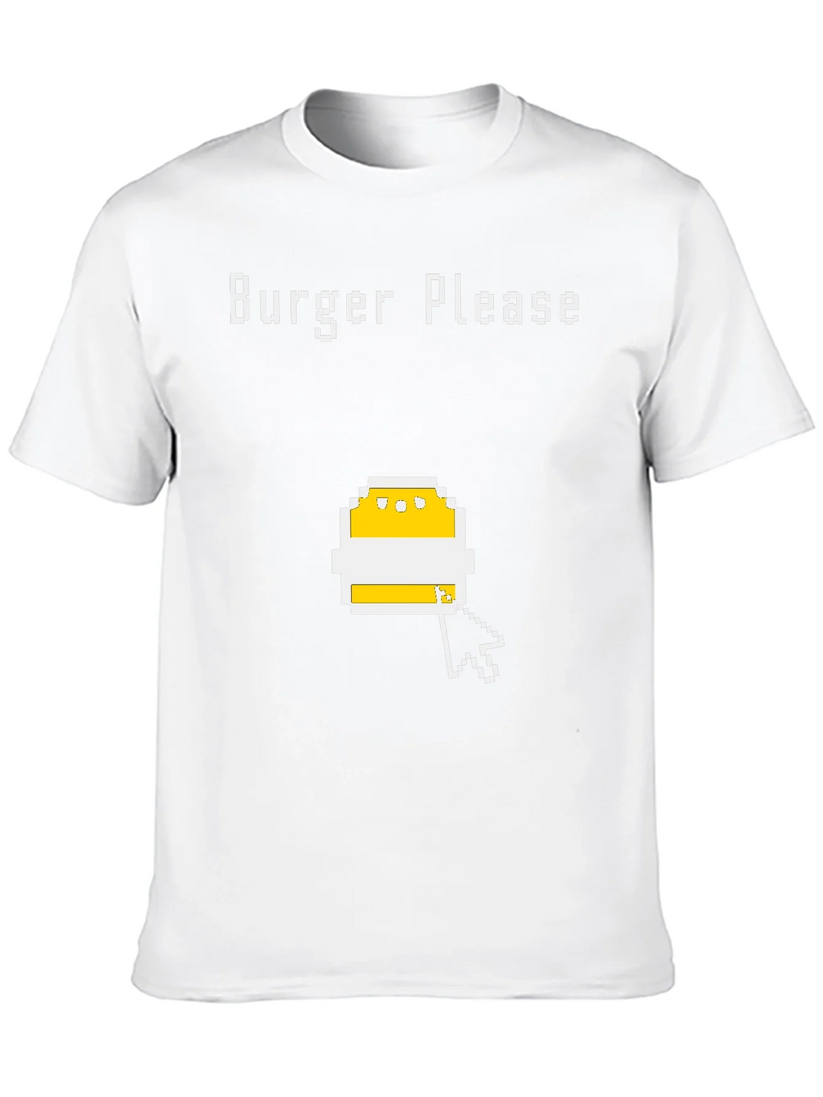 Burger Please Pixel Art Graphic T-Shirt product image 9