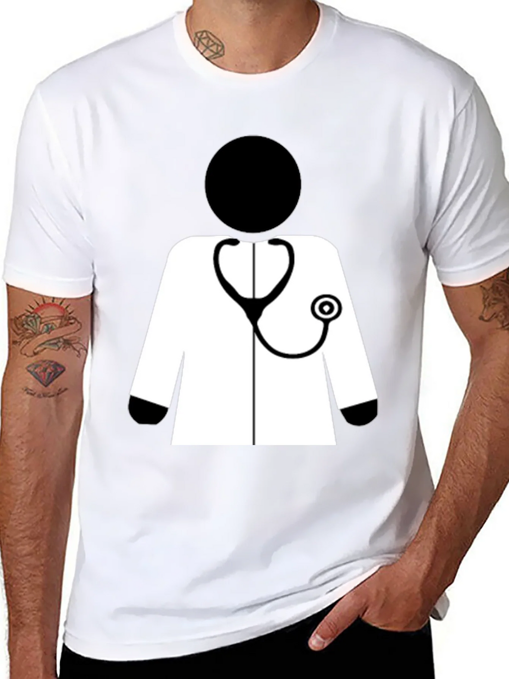 Doctor Graphic Tee - Medical Profession T-Shirt product image 7