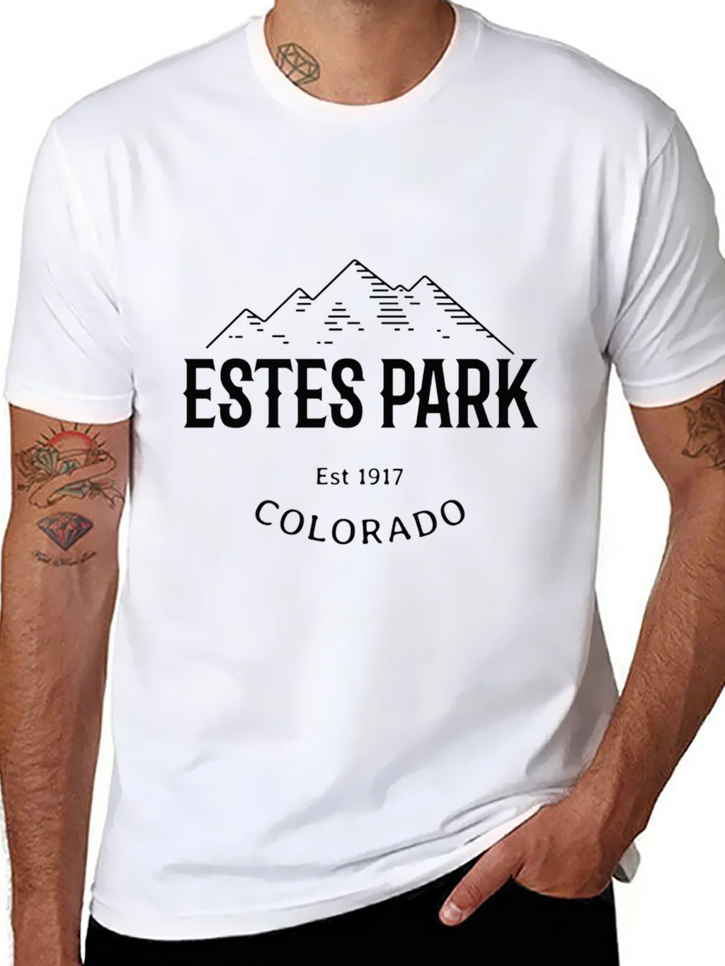 Estes Park Colorado Graphic T-Shirt product image 3