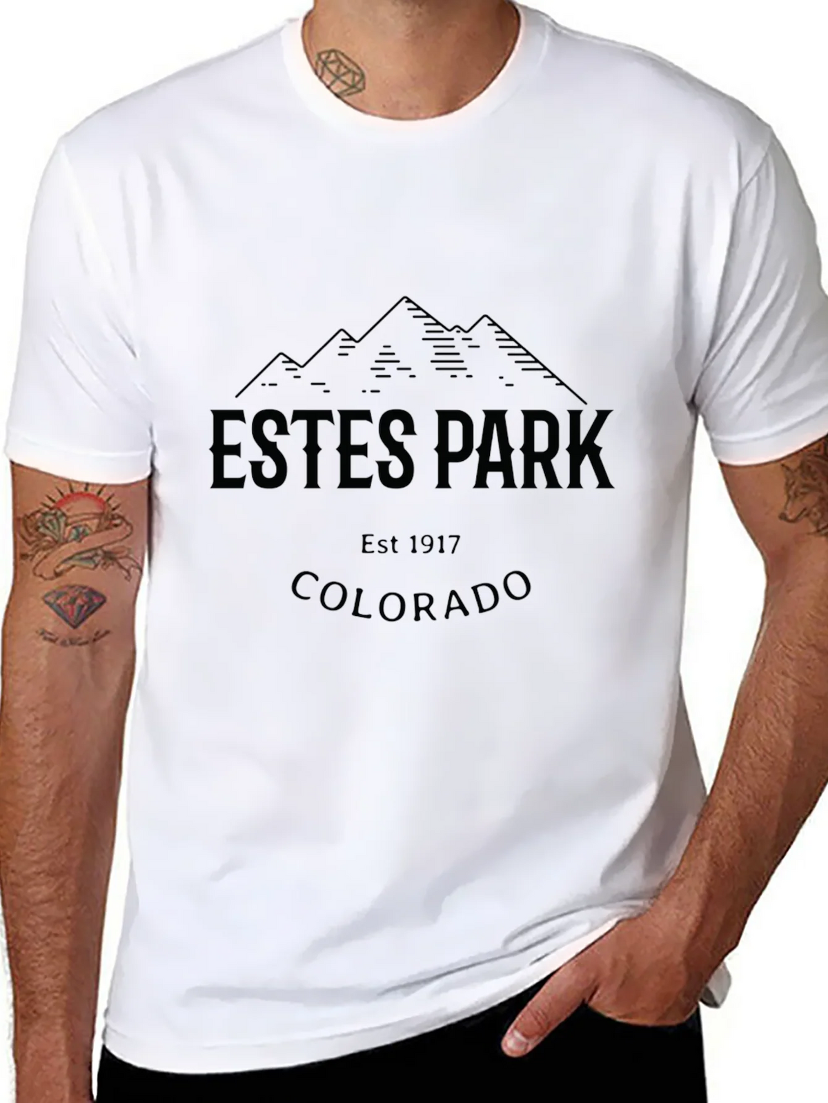 Estes Park Colorado Graphic T-Shirt product image 3