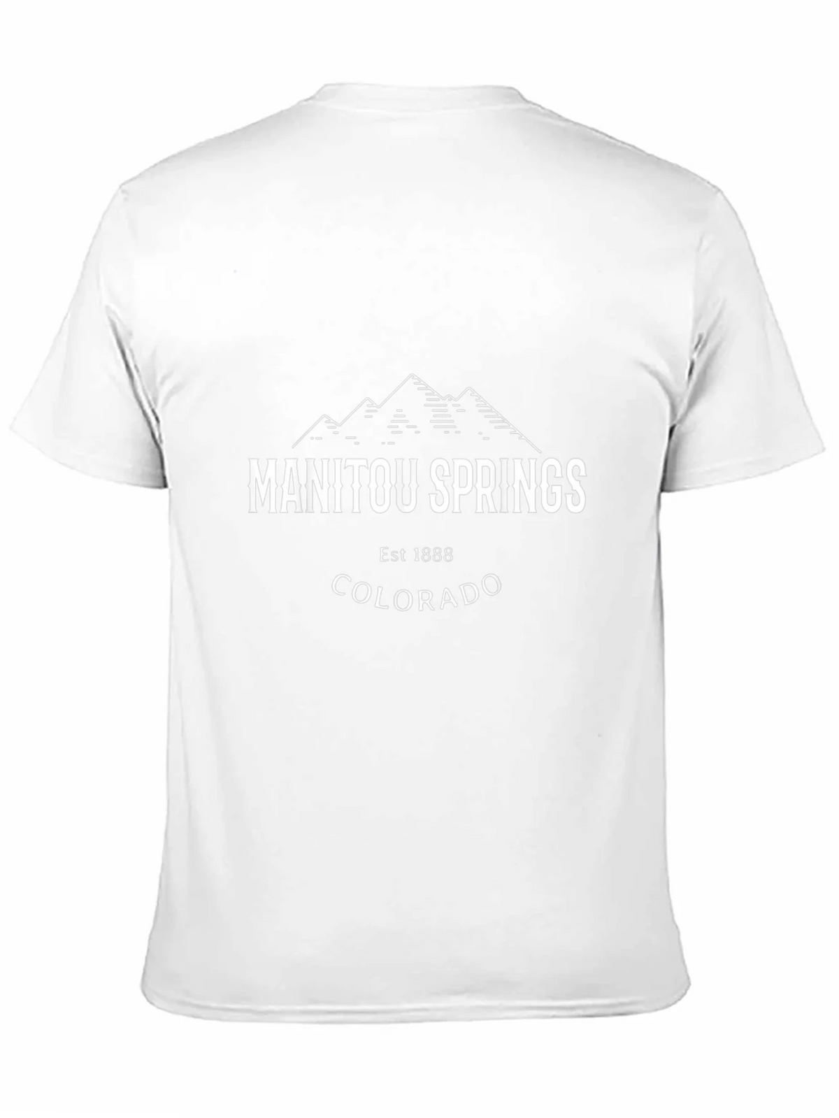 Manitou Springs Colorado Black T-Shirt product image 10