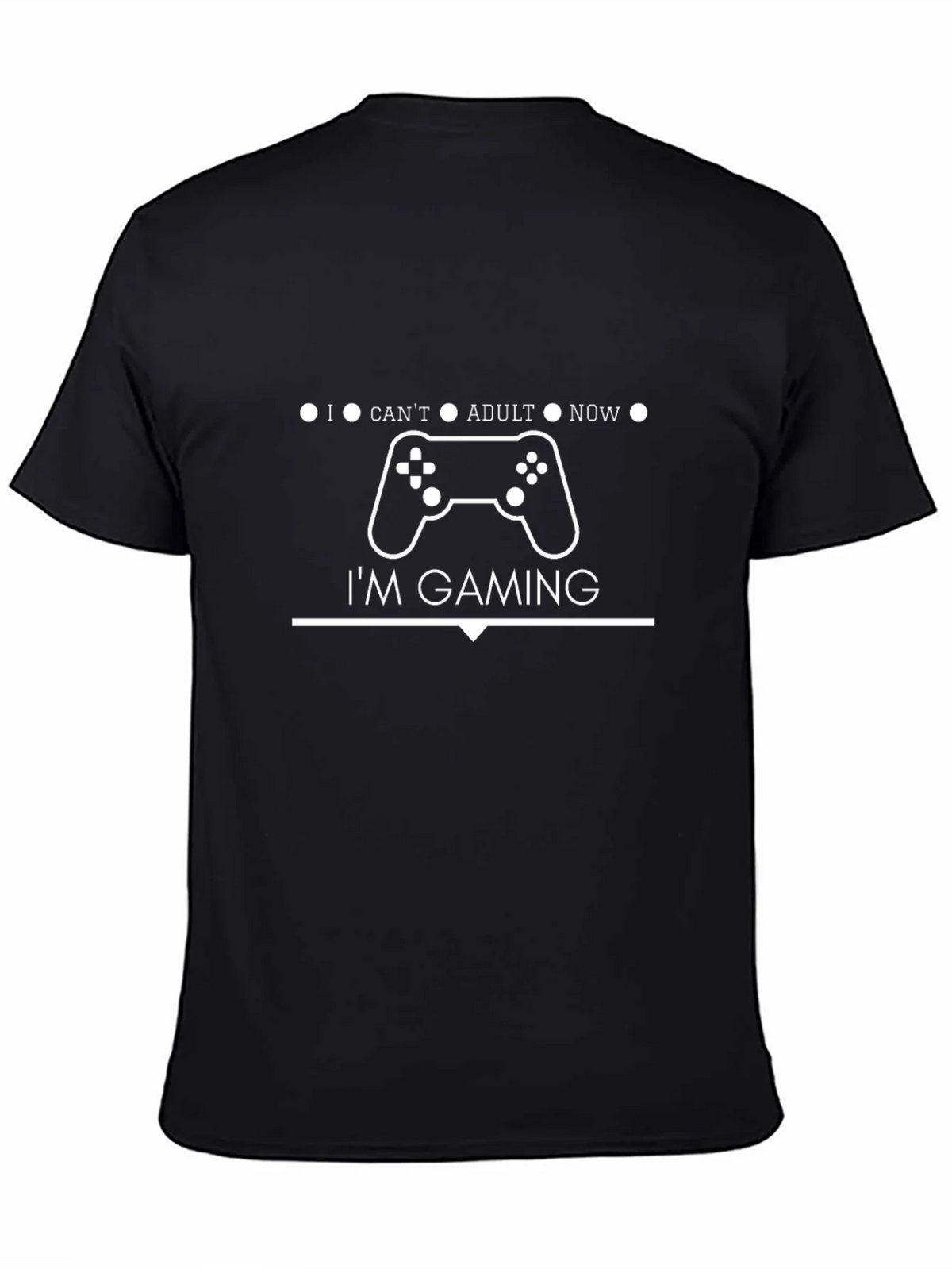 I Cant Adult Now Im Gaming T-Shirt product image 4