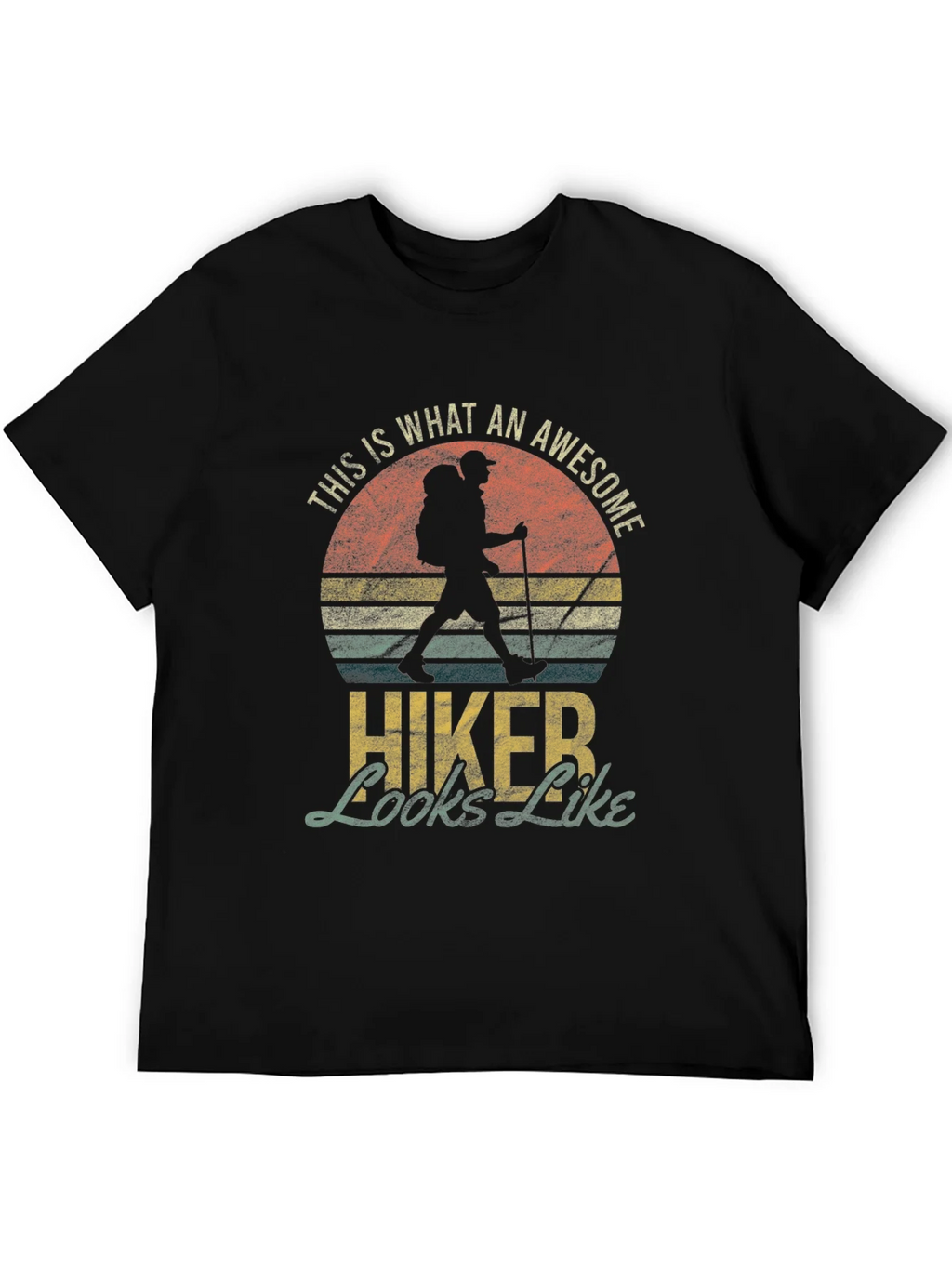 Awesome Hiker Graphic T-Shirt - Outdoor Adventure Tee product image 5