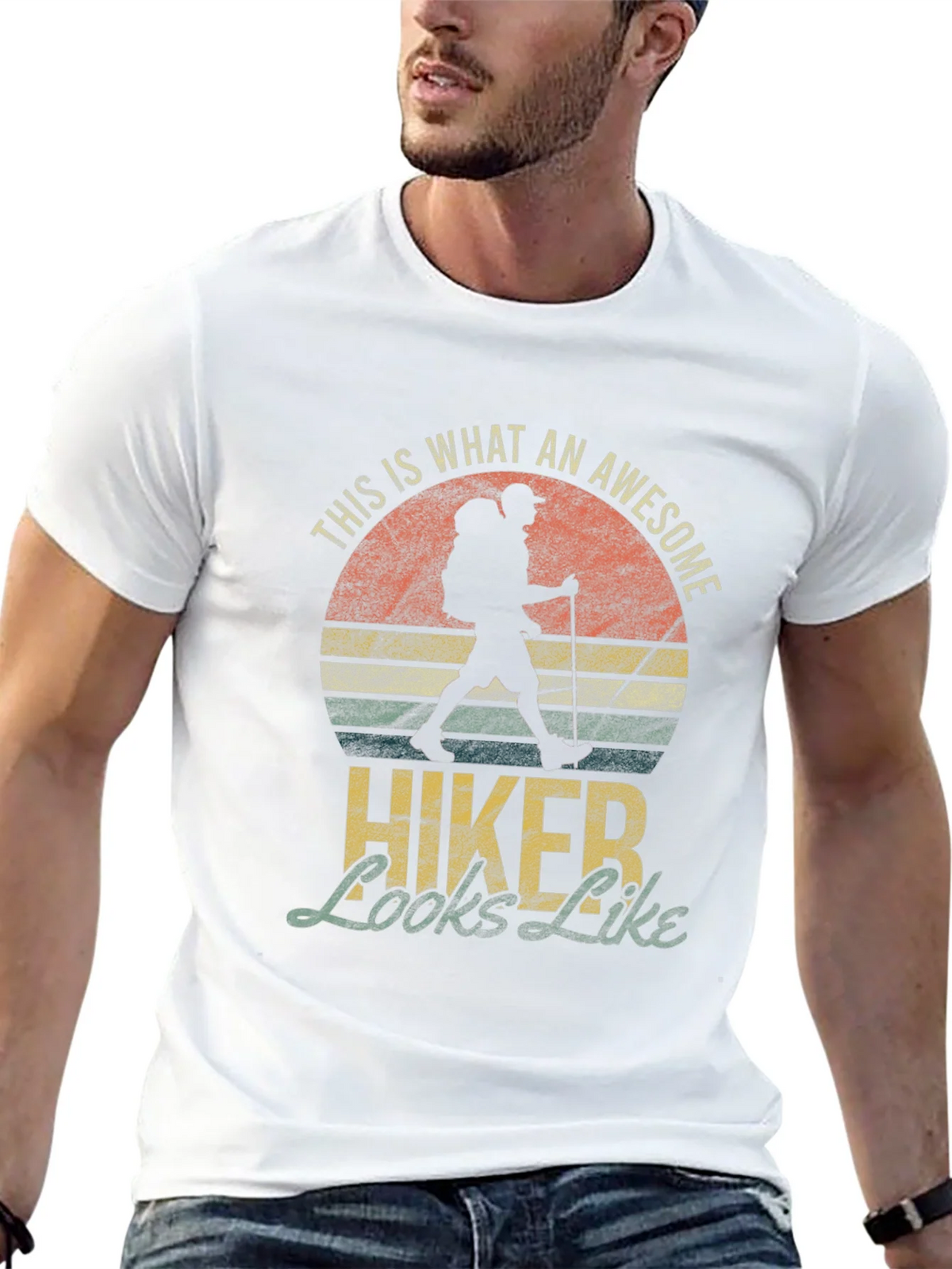 Awesome Hiker Graphic T-Shirt - Outdoor Adventure Tee product image 12