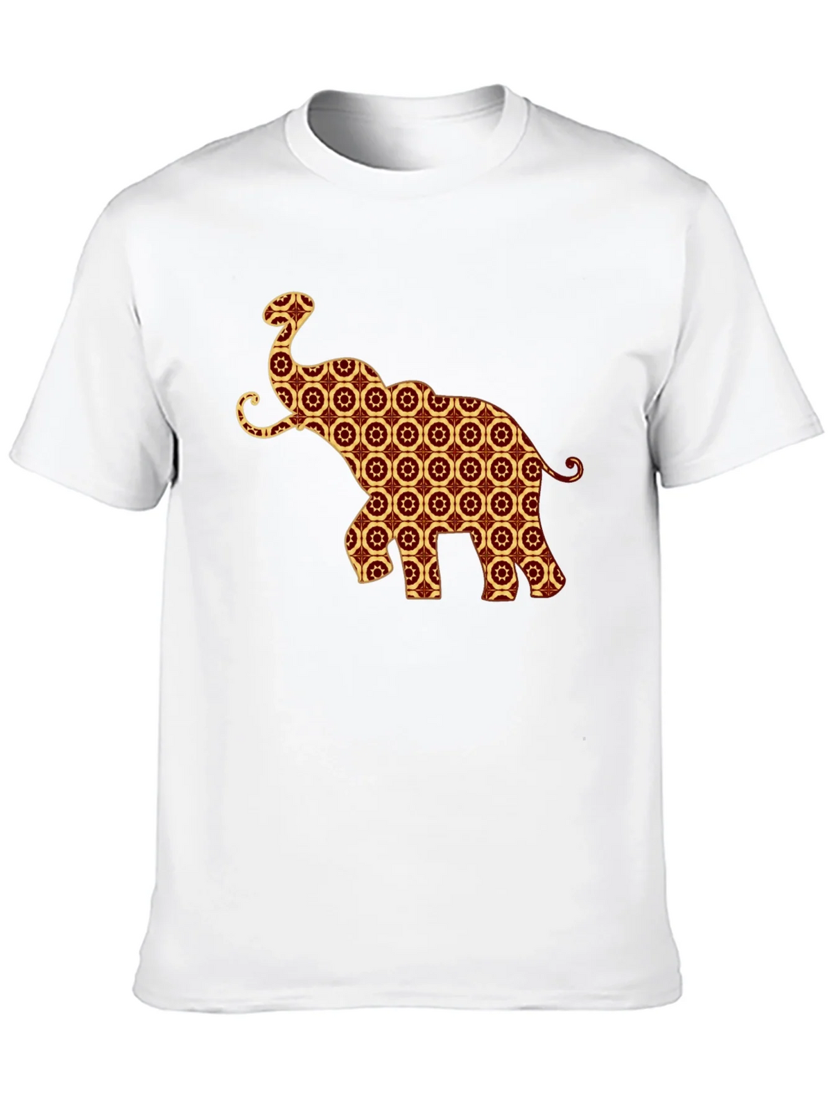 Elephant Pattern T-Shirt - Unique Graphic Tee product image 9