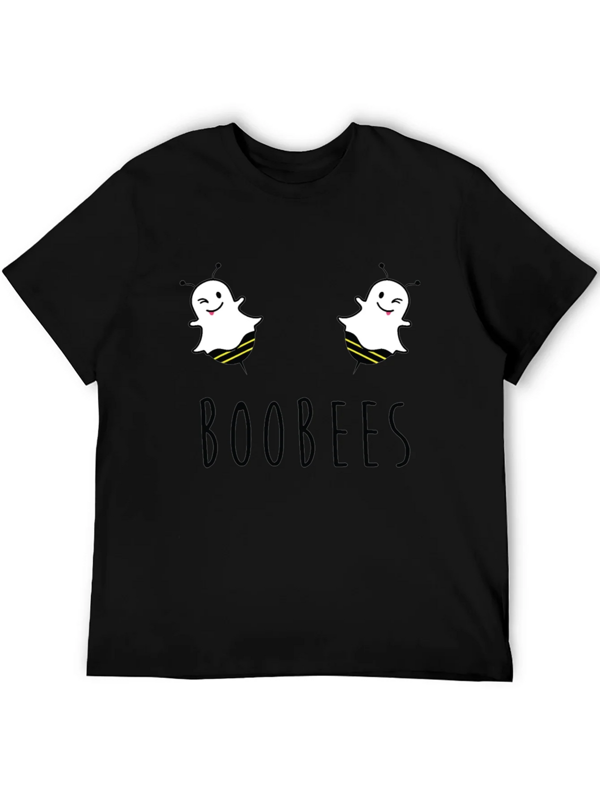 Boobees Graphic Tee - Funny Ghost Bee Pun T-Shirt product image 5
