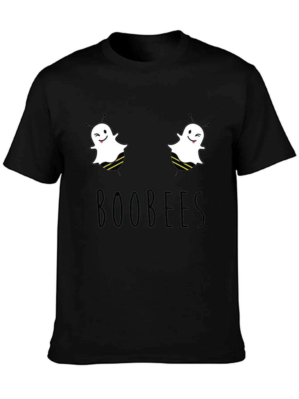 Boobees Graphic Tee - Funny Ghost Bee Pun T-Shirt product image 3