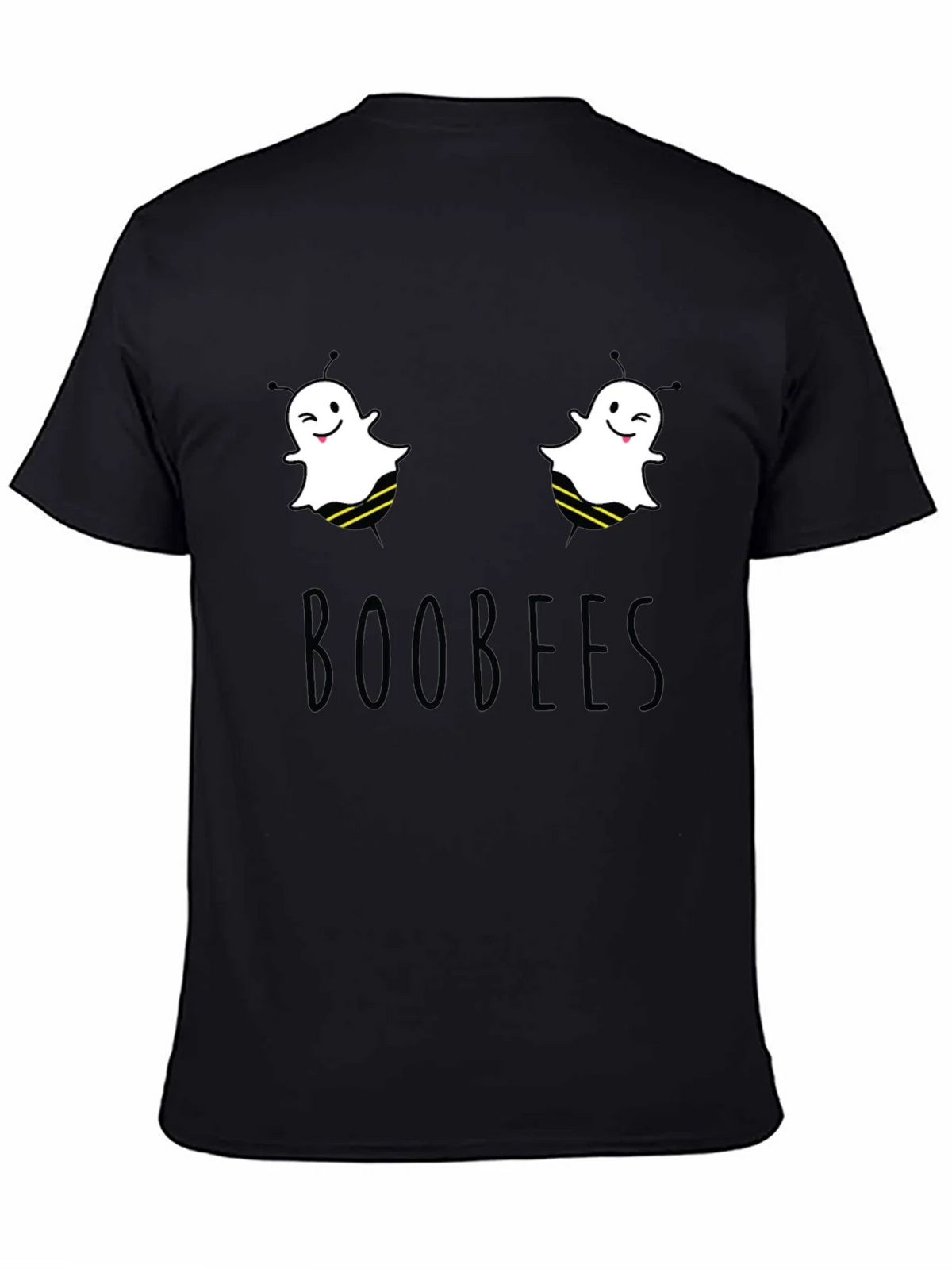 Boobees Graphic Tee - Funny Ghost Bee Pun T-Shirt product image 4