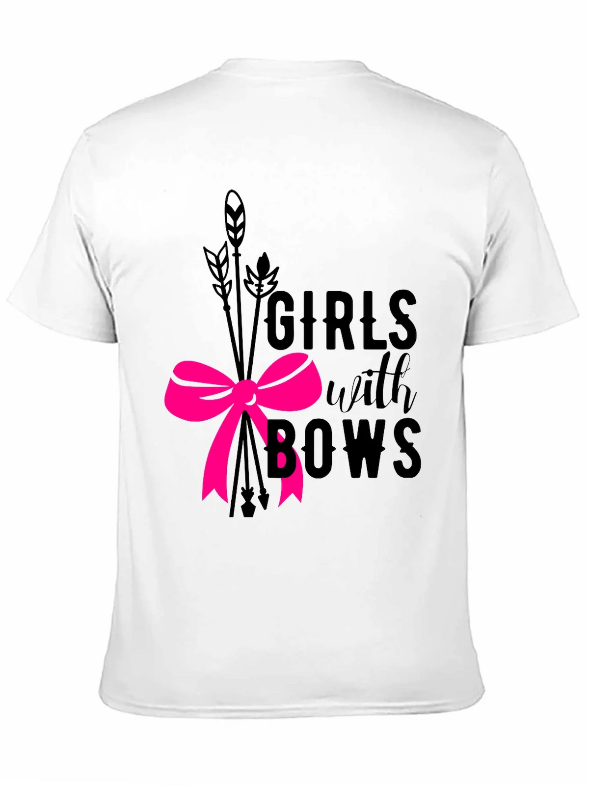Girls with Bows Graphic Tee - Black product image 9