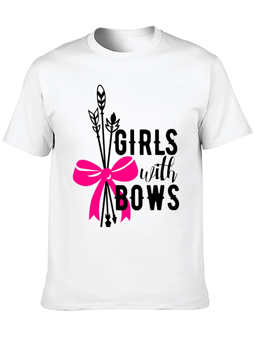 Girls with Bows Graphic Tee - Black product image 8