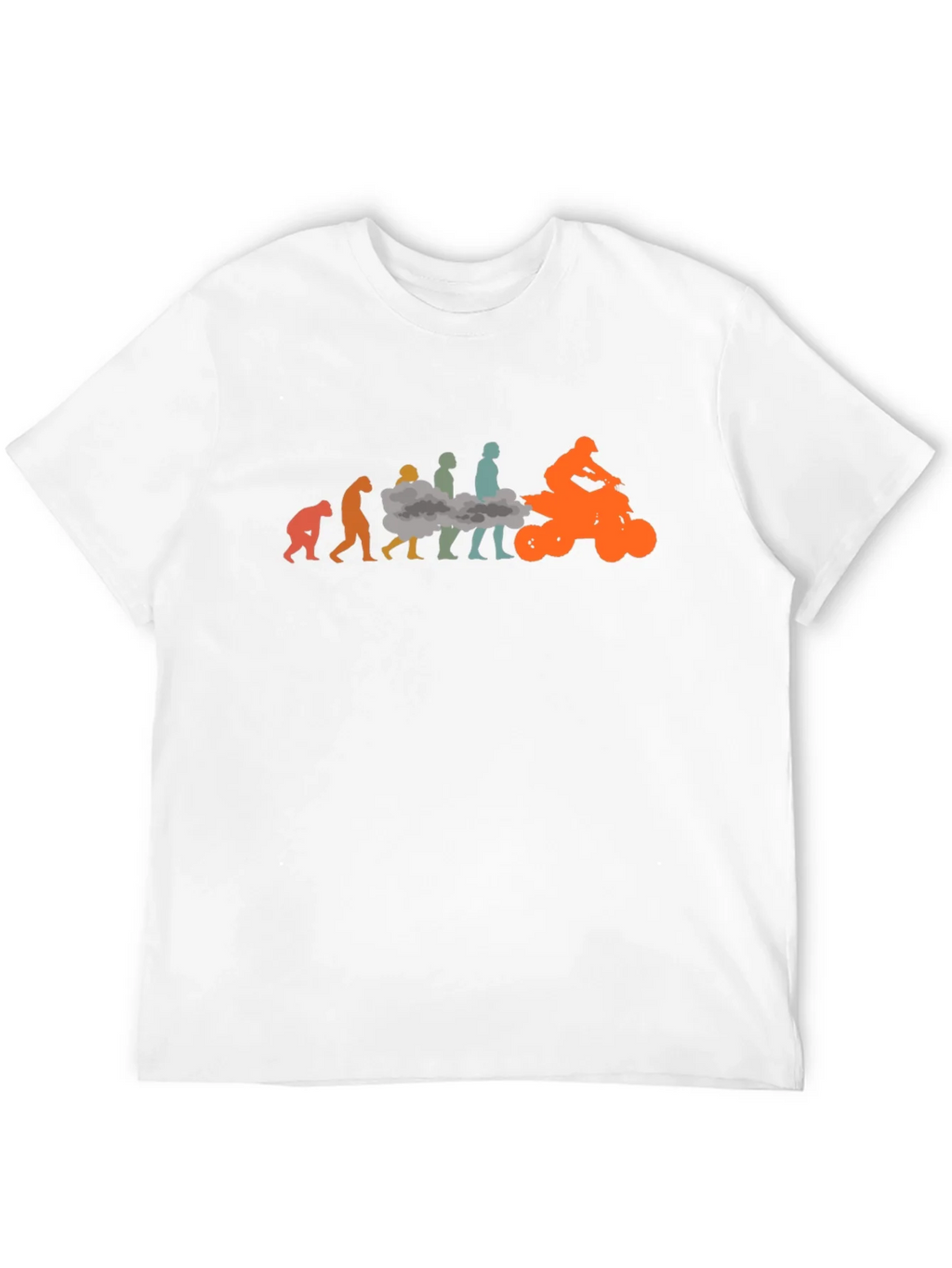 Evolution of ATV Rider T-Shirt product image 10