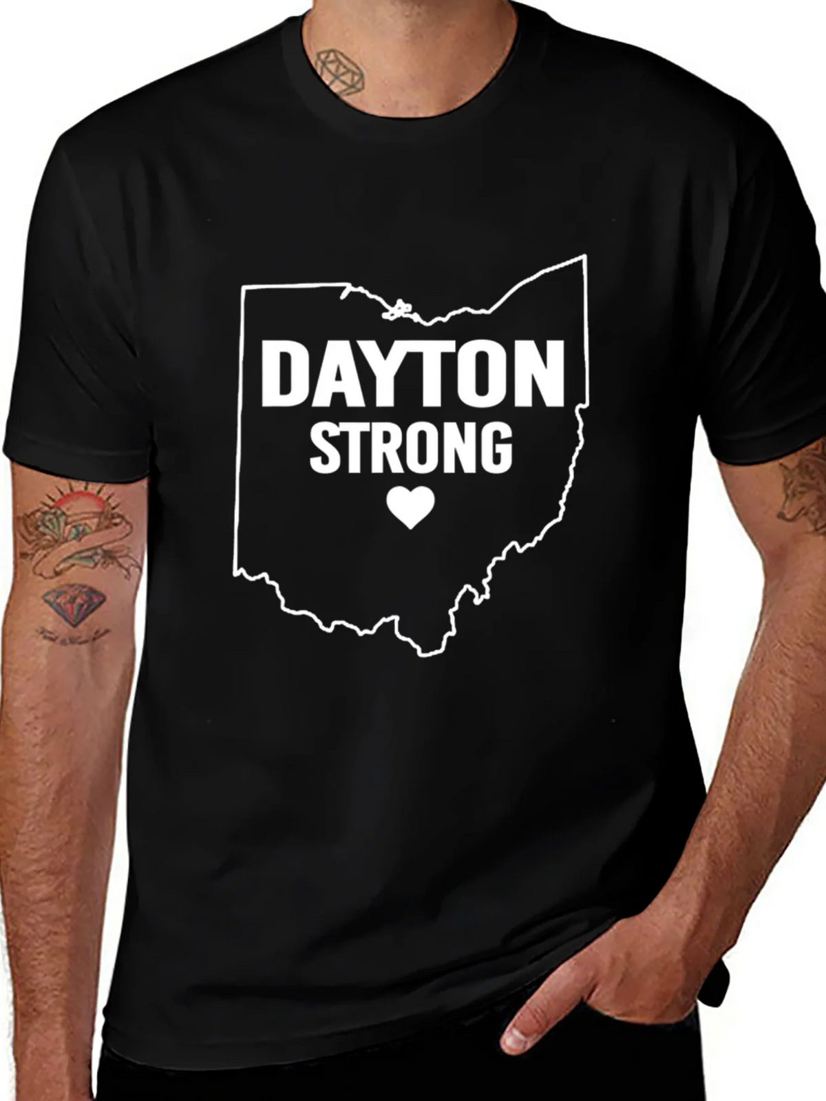 Dayton Strong Ohio State Pride T-Shirt product image 1