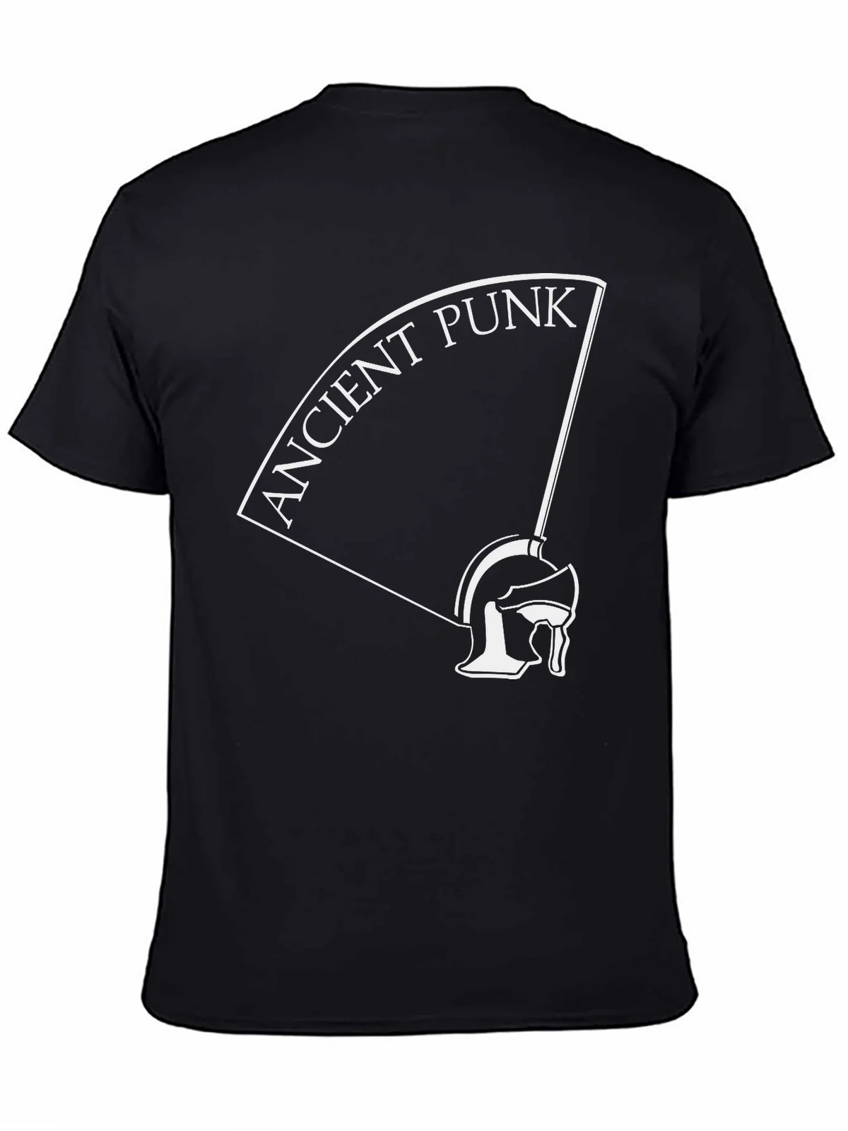 Ancient Punk Graphic T-Shirt - Black Cotton Tee product image 4