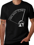 Ancient Punk Graphic T-Shirt - Black Cotton Tee product image 1