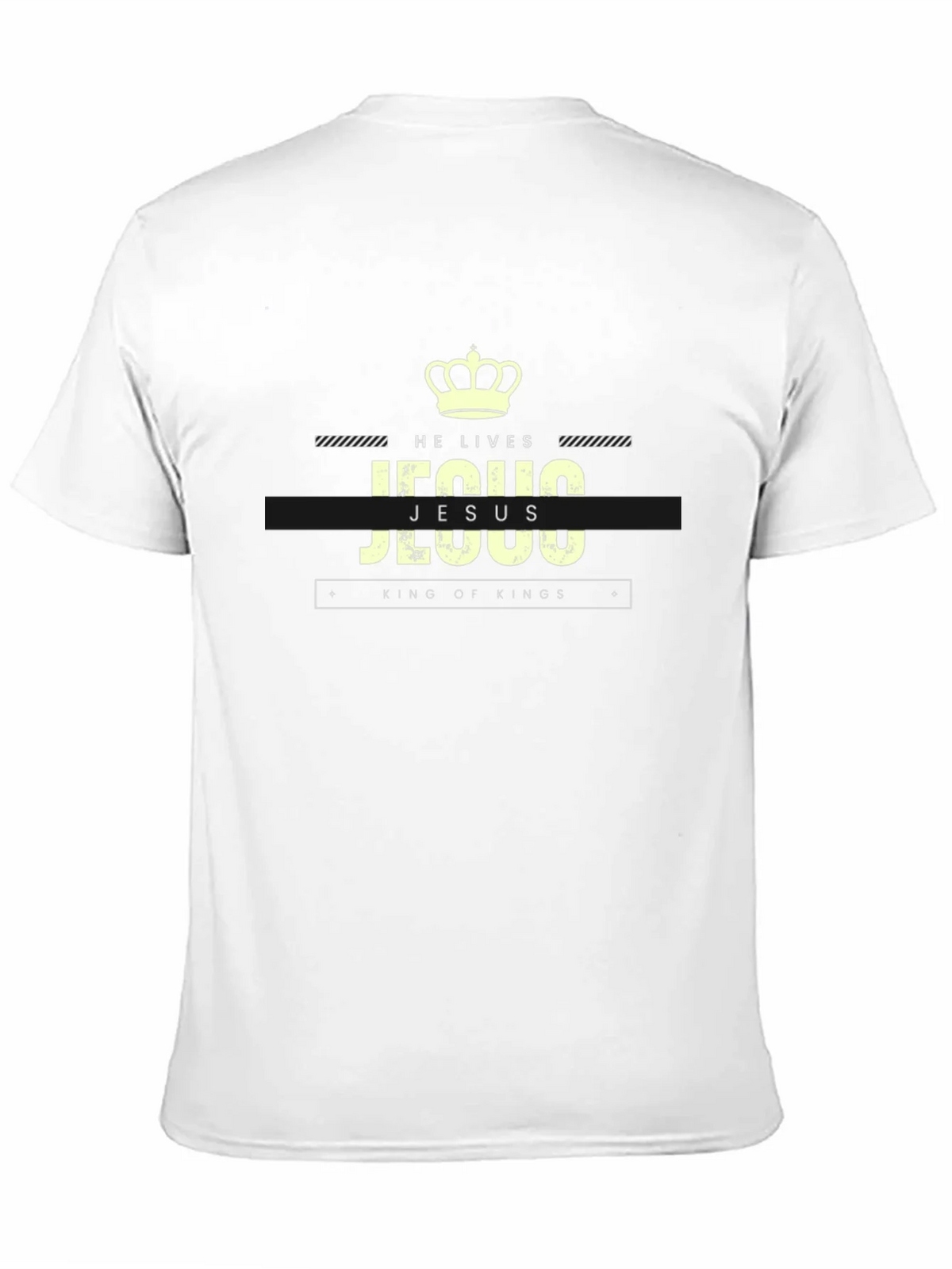 He Lives Jesus King of Kings Black T-Shirt product image 10