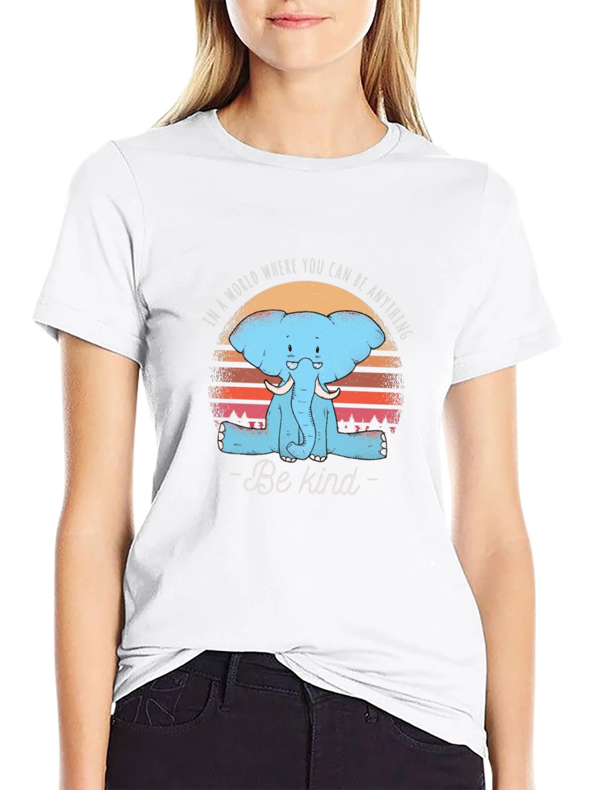Be Kind Elephant Graphic T-Shirt product image 8