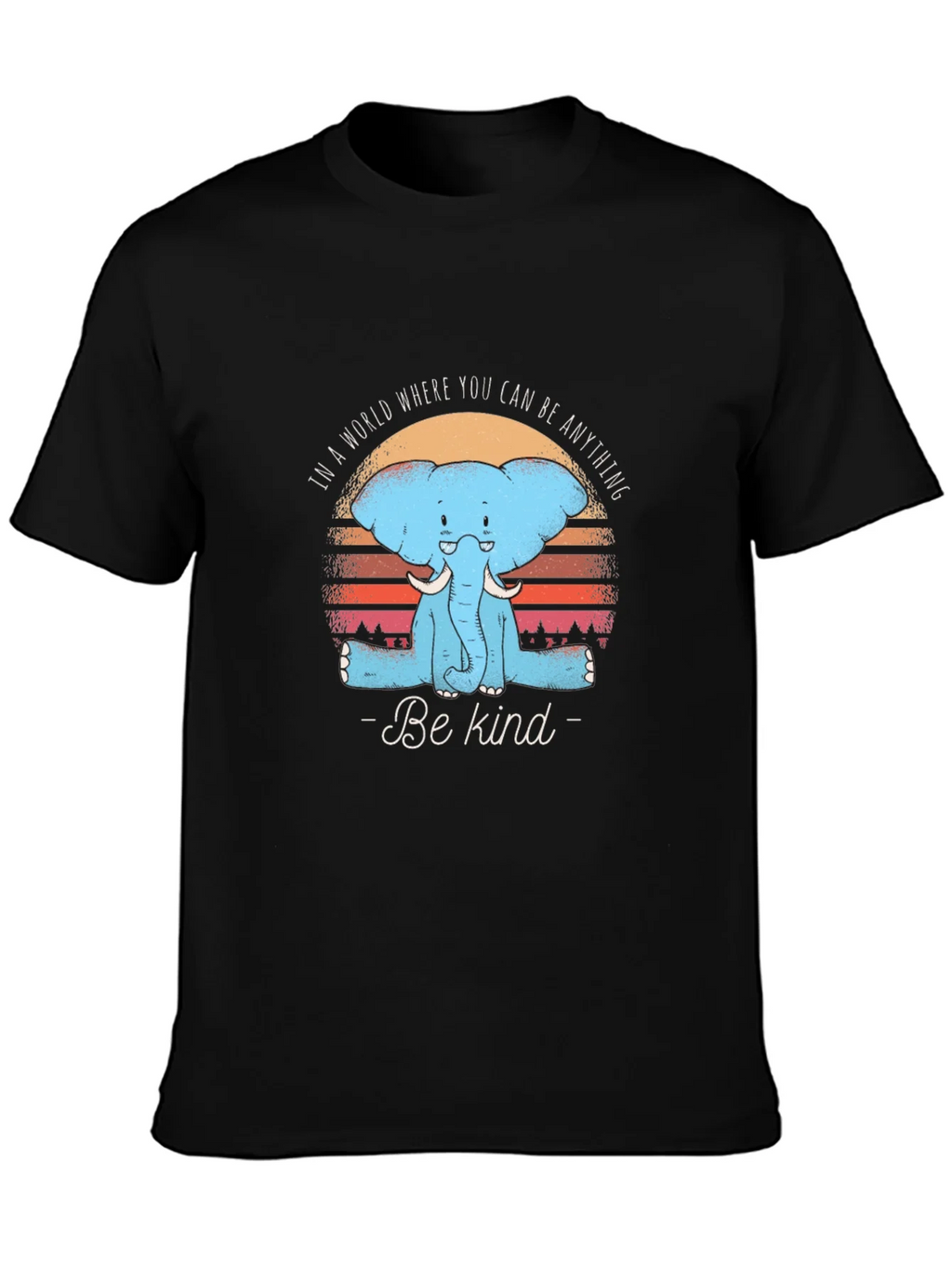 Be Kind Elephant Graphic T-Shirt product image 3