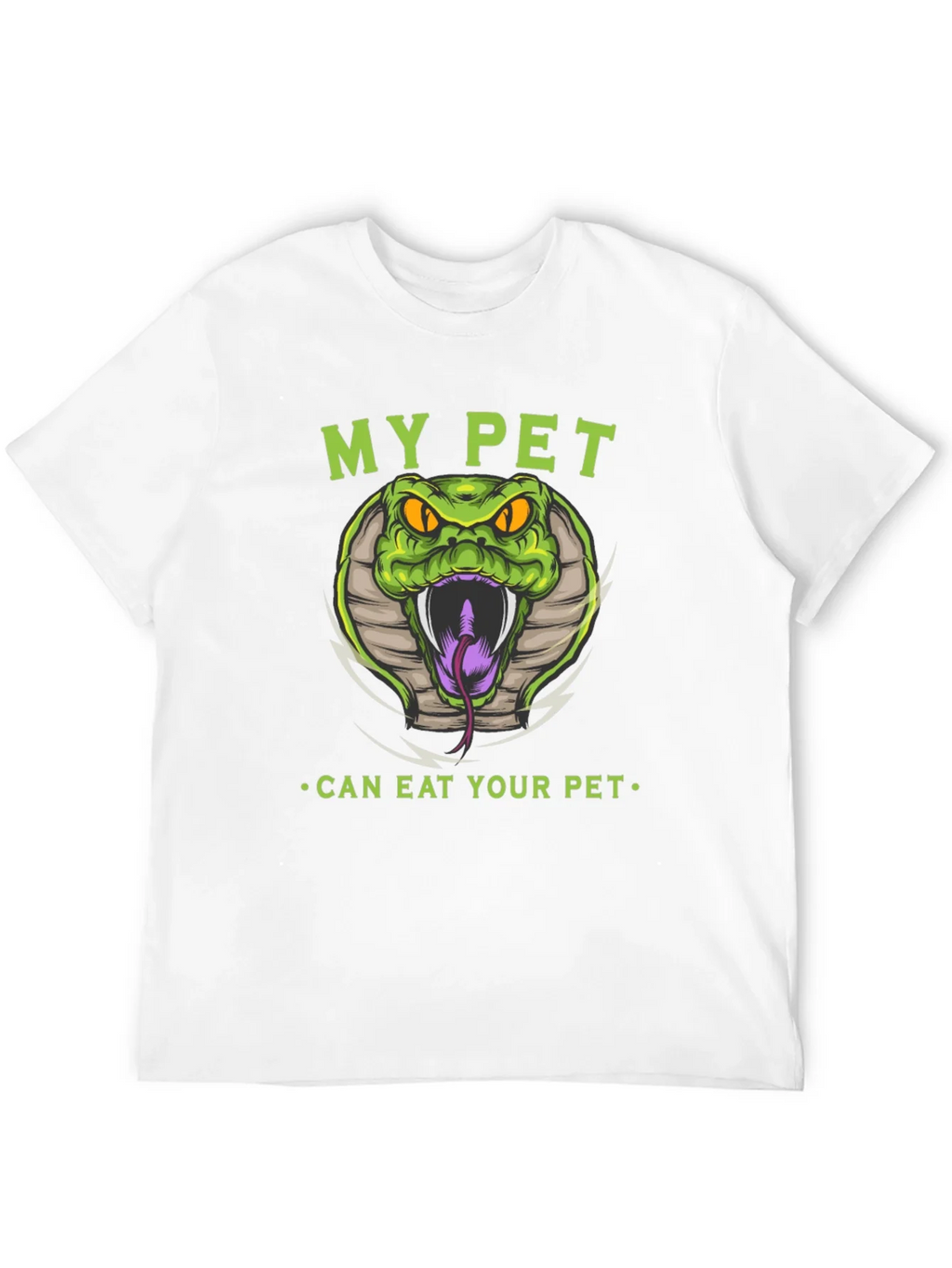 My Pet Snake T-Shirt - Can Eat Your Funny Tee product image 11