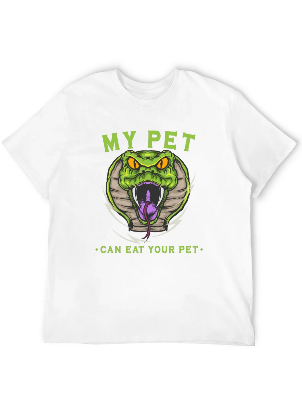 My Pet Snake T-Shirt - Can Eat Your Funny Tee product image 11