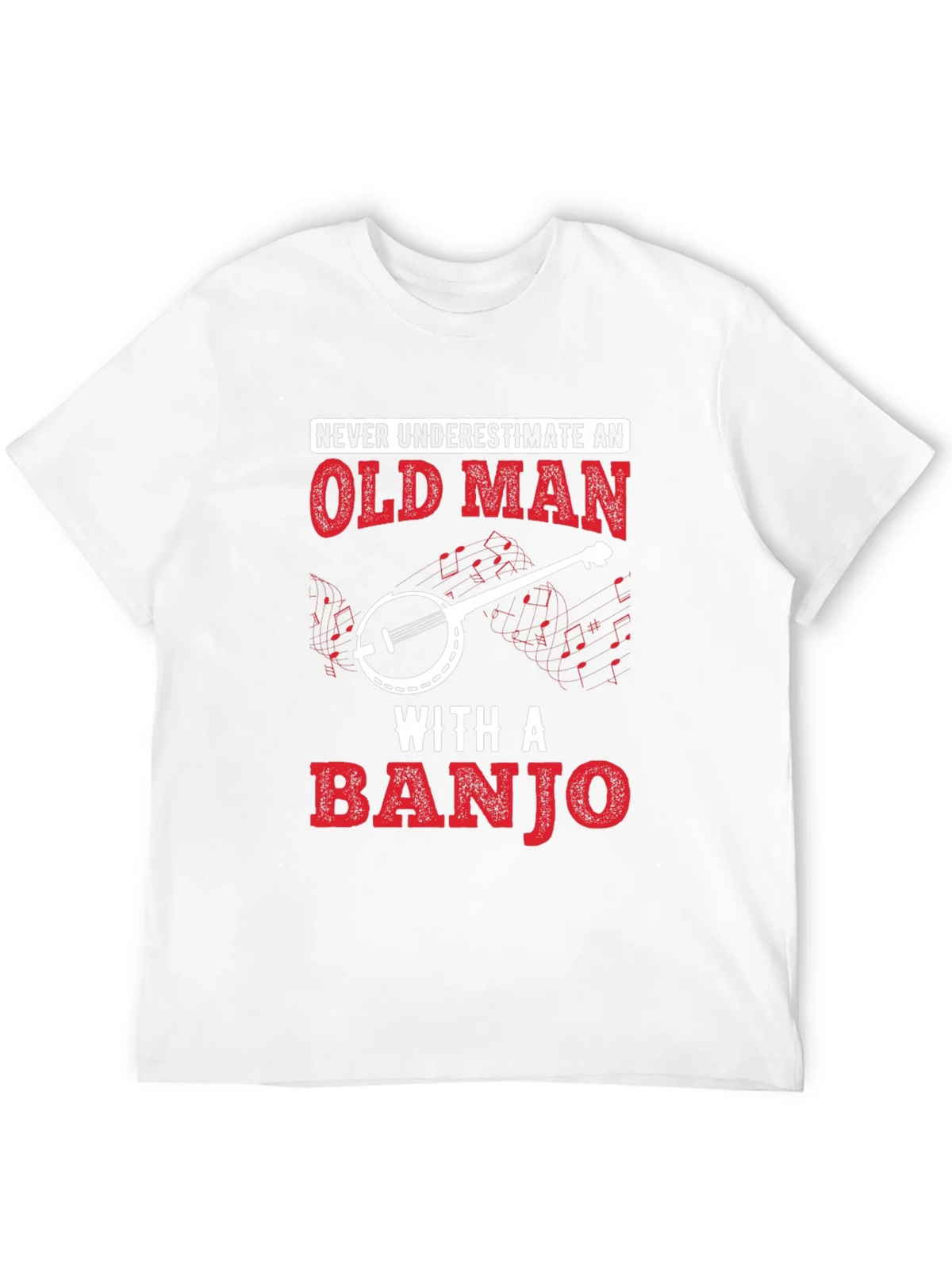 Old Man Banjo T-Shirt - Music Lover Tee product image 11