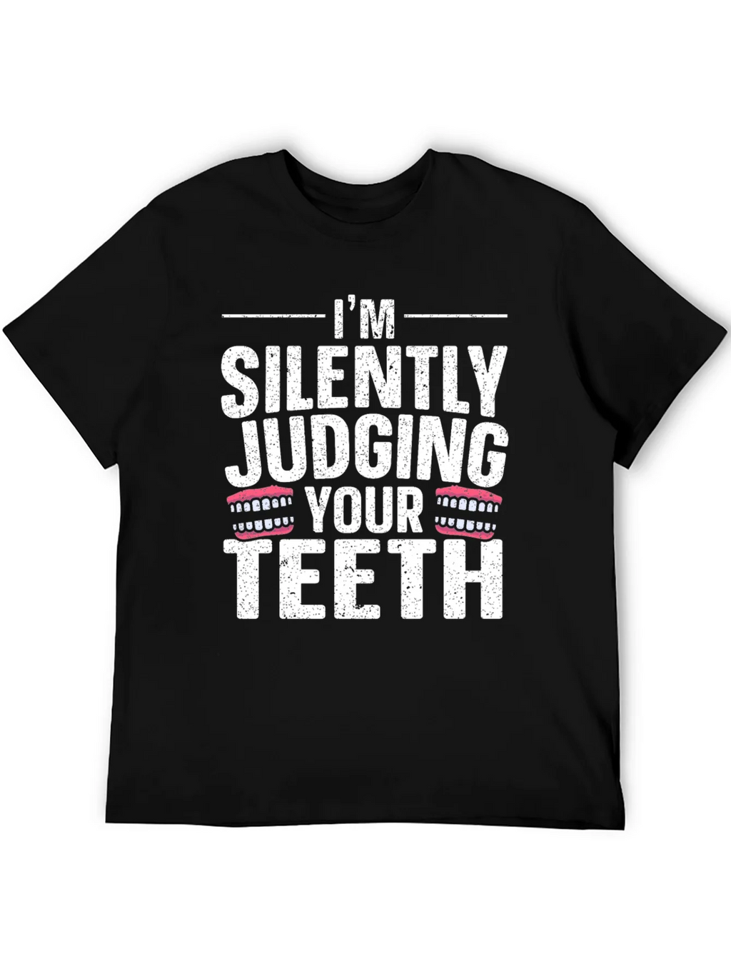 Silently Judging Your Teeth Graphic Novelty T-Shirt product image 3
