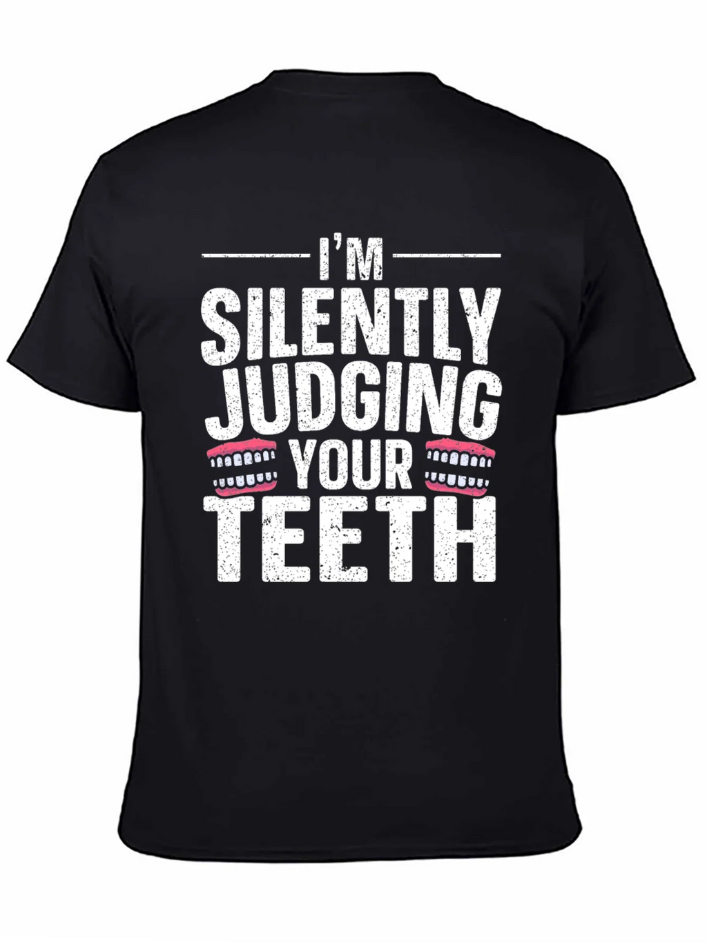 Silently Judging Your Teeth Graphic Novelty T-Shirt product image 2
