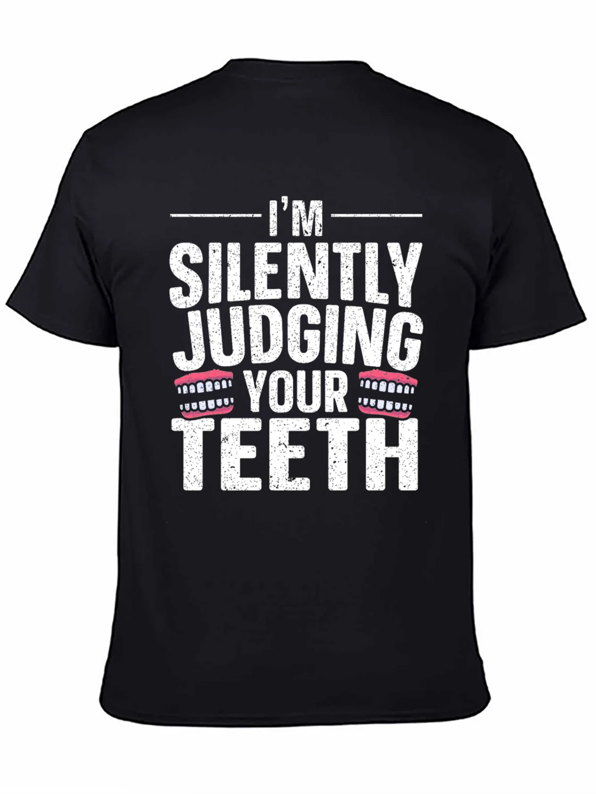 Silently Judging Your Teeth Graphic Novelty T-Shirt product image 2